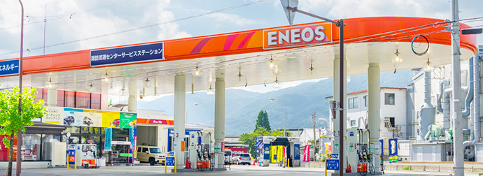 諏訪流通センター給油所